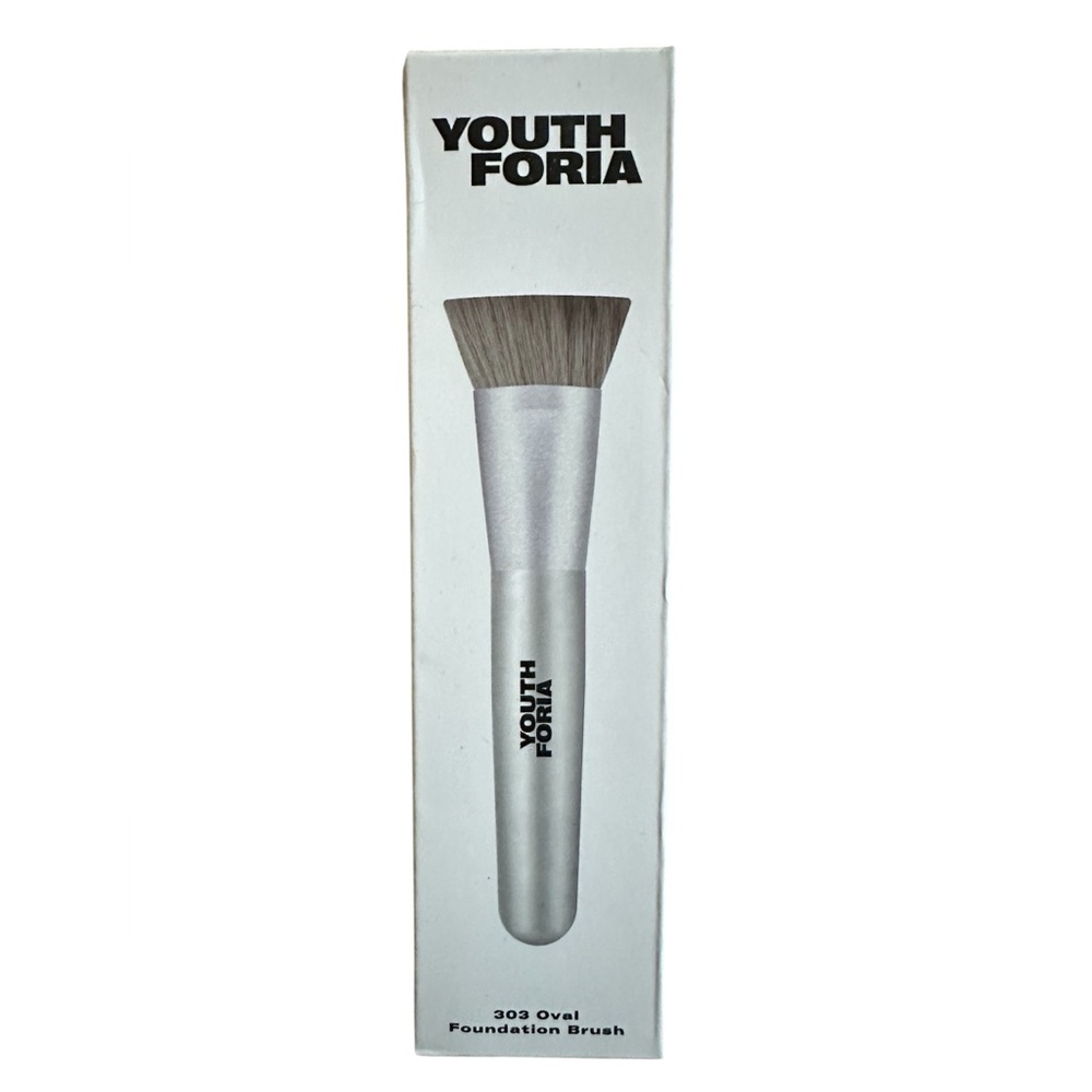 Youth Foria Oval 303 Foundation Brush Makeup New In Box Synthetic Korean Ulta